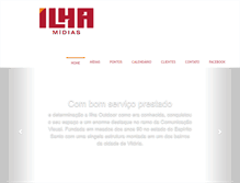 Tablet Screenshot of ilhamidias.com.br